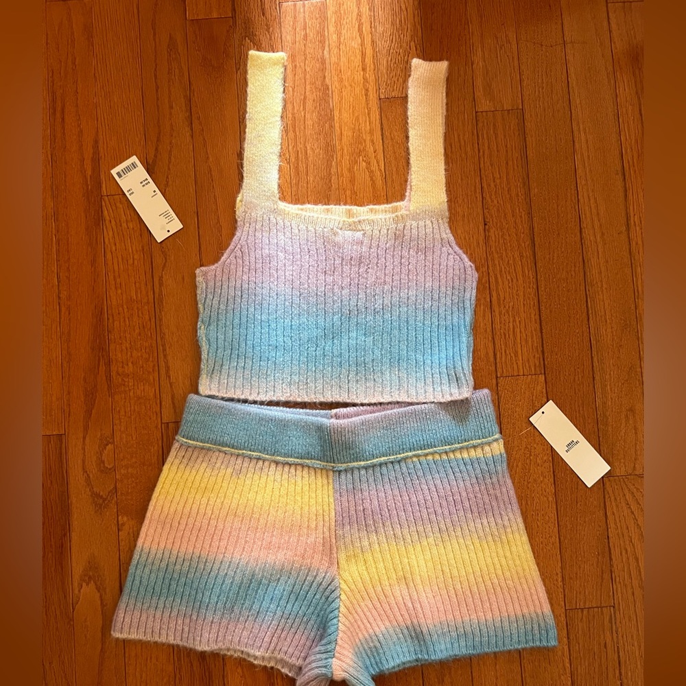 Urban outfitters tank top and shorts set